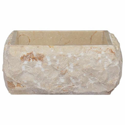 Vidaxl Sink Cream 30x30x13 Cm Marble