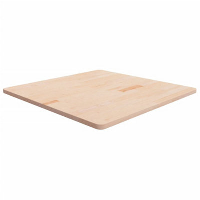 Vidaxl Square Table Top 90x90x2.5 Cm Untreated Solid Wood Oak Table Tops