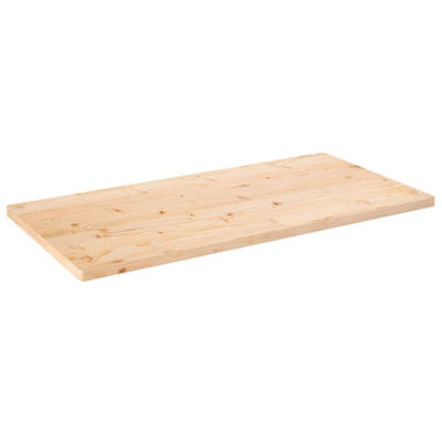 Vidaxl Table Top 110x60x2.5 Cm Solid Wood Pine Rectangular Table Tops