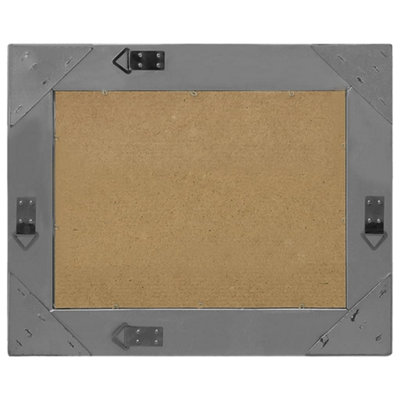 vidaXL Wall Mirror Baroque Style 60x40 cm Black
