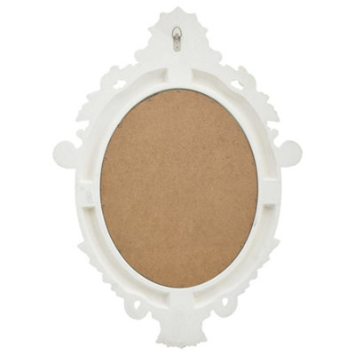 vidaXL Wall Mirror Castle Style 56x76 cm White
