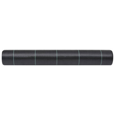 Vidaxl Weed & Root Control Mat Black 2x50 M Pp Weed Membranes