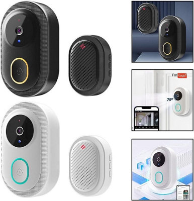 Video Doorbell Wireless for Tuya2.4G WiFi HD Camera IP65 Anti Seepage ...