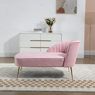 Shell sofa deals pink