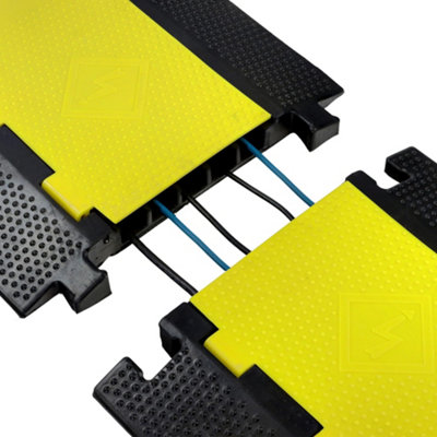 Vigil 5 Channel External Cable Guard - Supports Vehicle Traffic - 900mm