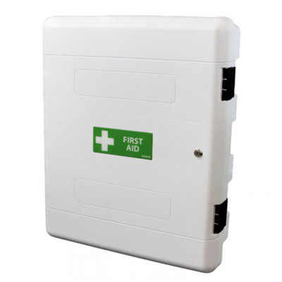 Vigil External First Aid Cabinet - White - Lockable