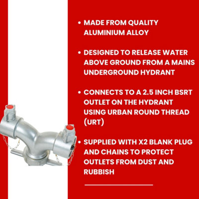 Vigil Fire Hydrant Standpipe - Double Head