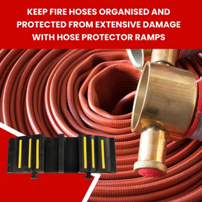 Vigil Hose & Cable Protector Ramp - Dual-channel - Suitable for ...