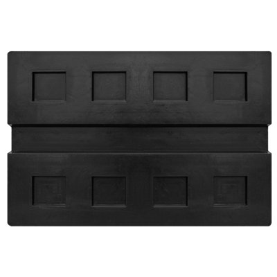 Viking Slotted Rubber Support Block For Viking Jacking Beams 80mm SJBEX.A03