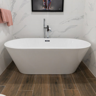 Viktor Benson Corfu 1700mm Freestanding Double Ended Bath Price Comparisons | Compare The Build