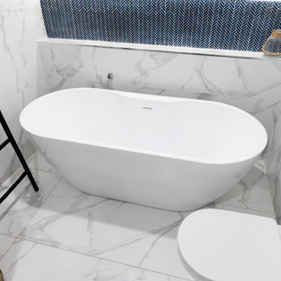Viktor Benson Quito Maxi 1800mm Freestanding Double Ended Bath