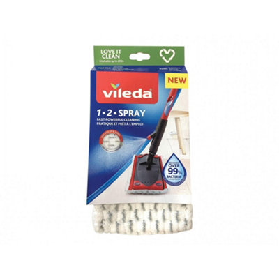 Vileda Active Max Mop Cotton And Microfibre Refill Pad | Mop Refills