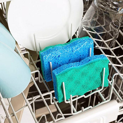 Vileda Scrunge Multi Use No-Scratch Scrub Sponge 3PC (Pack of 8) - 6