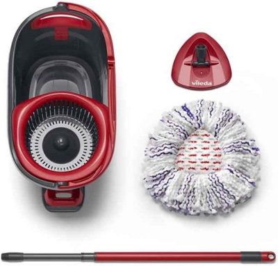 Vileda Turbo 2 in 1 Microfibre Mop & Bucket Set - 9