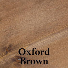 Village Green Ready To Use Wood Stain - Water Based, Eco Friendly, Premium Quality (Oxford Brown, 1L)