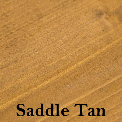 Village Green Ready To Use Wood Stain - Water Based, Eco Friendly, Premium Quality (Saddle Tan, 1L)