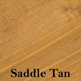 Village Green Ready To Use Wood Stain - Water Based, Eco Friendly, Premium Quality (Saddle Tan, 250ml)