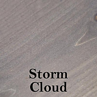 Village Green Ready To Use Wood Stain - Water Based, Eco Friendly, Premium Quality (Storm Cloud, 50ml)