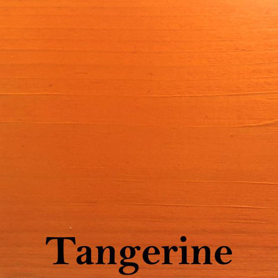 Village Green Ready To Use Wood Stain - Water Based, Eco Friendly, Premium Quality (Tangerine, 1L)