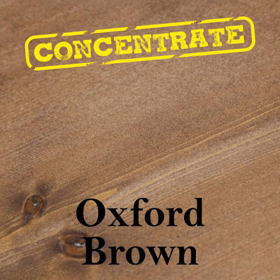 Village Green Wood Stain Concentrate - Water Based, Eco Friendly, Premium Quality (Oxford Brown, 500ml)