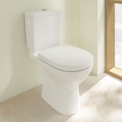 Villeroy and Boch O.Novo Combi Pack Close Coupled Open Back Toilet Pack