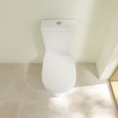 Villeroy and Boch O.Novo Combi Pack Close Coupled Open Back Toilet Pack - 5