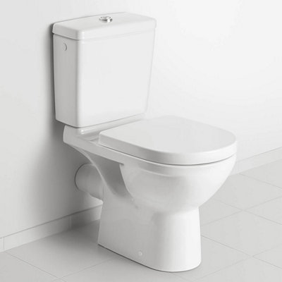 Villeroy and Boch O.Novo Combi Pack Close Coupled Open Back Toilet Pack - 8