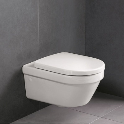 Villeroy & Boch Architectura Round Soft Close Replacement Toilet Seat, White Alpin Price Comparisons | Compare The Build