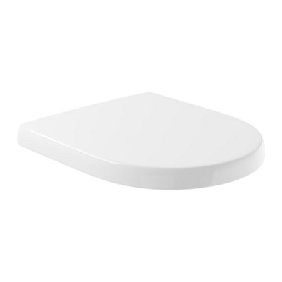 Villeroy & Boch Architectura Round Soft Close Replacement Toilet Seat, White Alpin