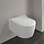 Villeroy & Boch Avento Slim Soft Close Replacement Toilet Seat, White Alpin