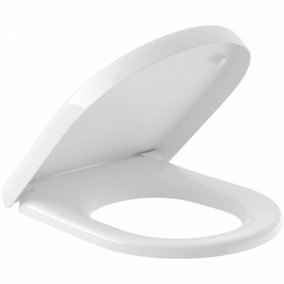 Villeroy & Boch Avento Soft Close Replacement Toilet Seat, White Alpin