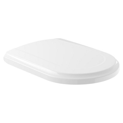 Villeroy & Boch Hommage Soft Close Replacement Toilet Seat, White Alpin
