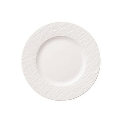 Villeroy & Boch Manufacture Rock Blanc 22cm Salad Plate