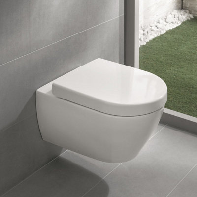 Villeroy & Boch Subway 2.0 Soft Close Replacement Toilet Seat, White Alpin Price Comparisons | Compare The Build