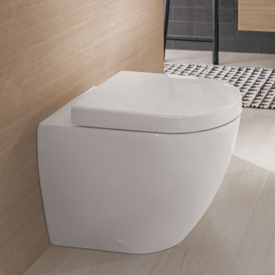Villeroy & Boch Subway 2.0 Standard Replacement Toilet Seat, White Alpin Price Comparisons | Compare The Build