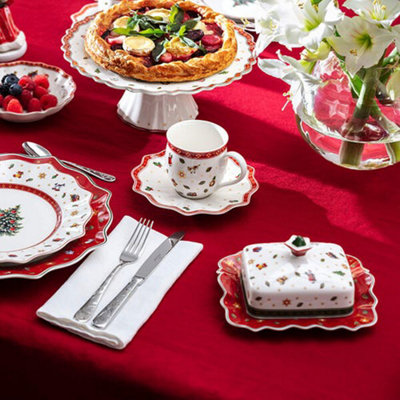 thumbnail: Villeroy & Boch Toy's Delight Suikerpot - Kerst Porselein