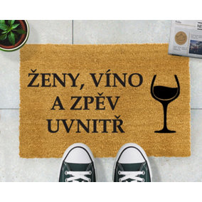Vino (Wine) Doormat (60 x 40cm)