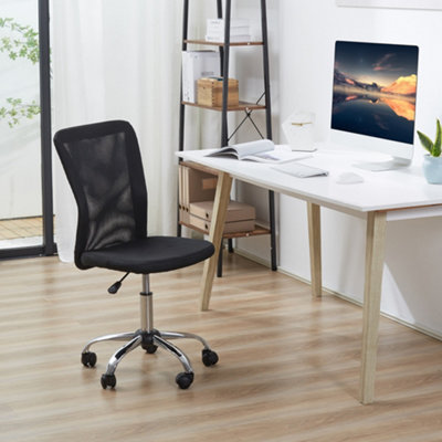 Ergonomic armless store office chair