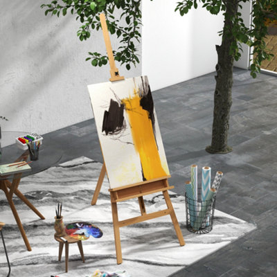 Vinsetto Artist Easel Stand for Wedding Sign, Adjustable Wooden Canvas ...