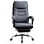 Vinsetto Executive Office Chair Swivel Reclining Chair w/ Retractable Footrest