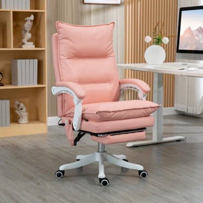 Small pink deals desk chair