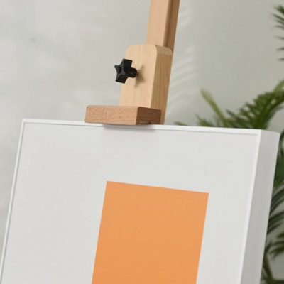 Vinsetto H-Frame Studio Easel Height Adjustable with Canvas Holder ...