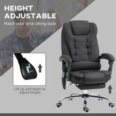 executive vibrating massage office chair with footrest a:muse His & Hers Pleasure Massagers – LifeStyles US main image 0