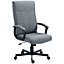 Vinsetto High-Back Home Office Chair with Adjustable Height and Swivel Wheels