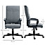 Vinsetto High-Back Home Office Chair with Adjustable Height and Swivel Wheels