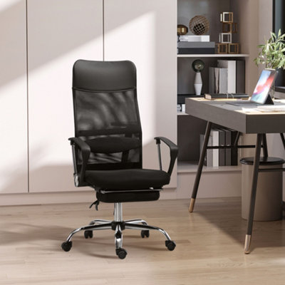 High back discount computer desk chair