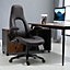 Vinsetto High Back Office Chair Adjustable Height Swivel Chair w/ Tilt Function