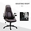 Vinsetto High Back Office Chair Adjustable Height Swivel Chair w/ Tilt Function