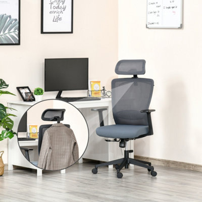 Vinsetto mesh ergonomic home best sale office chair