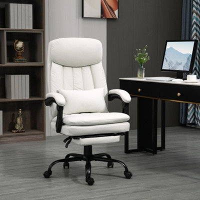 White massage store office chair